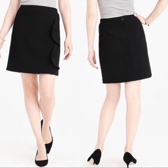 J. Crew Skirt Wool Blend Pleated Flap Mini, Plus Size 24, NEW - Picture 8 of 8